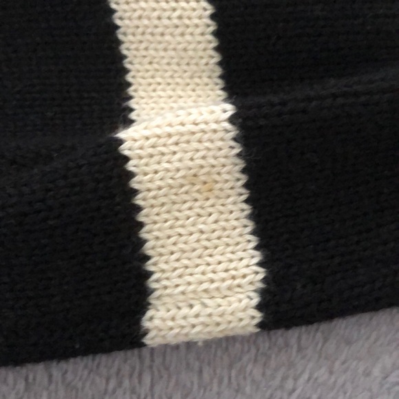 Ralph Lauren Striped Quarter Zip Sweater Petite S - Picture 7 of 10